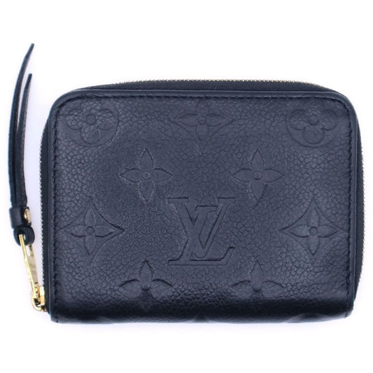 Louis Vuitton Monogram Empreinte Zippy Coin Purse Coin Case Wallet Mini Wallet