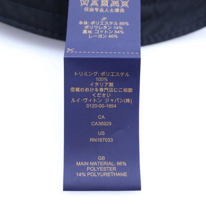 Louis Vuitton LV Smash Rain S00 Embroidered Bucket Hat Black M7725m