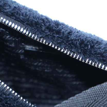 Prada One Shoulder Bag Handbag Terry Nero X Bianco Black X White Spagna 1ne515