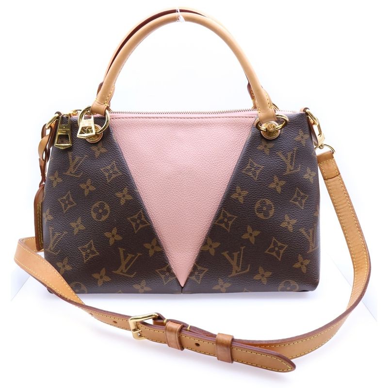 Louis Vuitton Monogram V Tote BB Rose Poodle 2WAY Bag Handbag Shoulder Bag