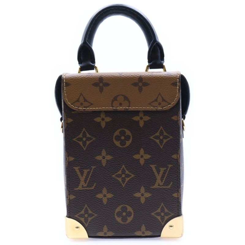 Louis Vuitton Camera Box Monogram Reverse PVC Leather 2WAY Hand Chain Shoulder