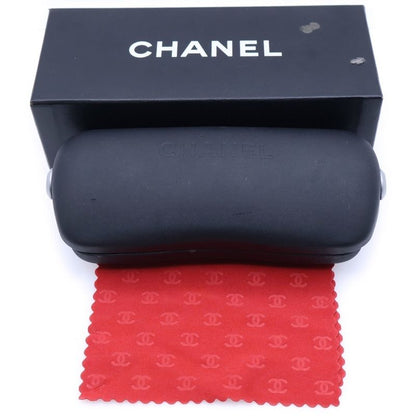 Chanel Rimless Sunglasses Eyewear Brown Lenses Gold Frame 4043