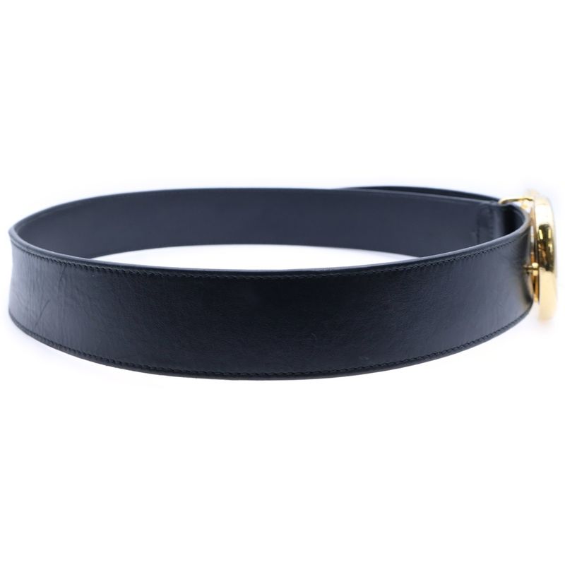 Gucci GG Marmont Leather Belt Black 406831