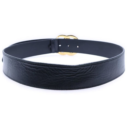 Gucci GG Marmont Leather Belt Black 406831