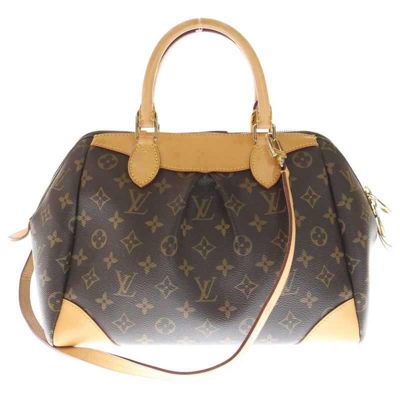 Louis Vuitton Ségur Monogram PVC Leather 2WAY Hand Shoulder Bag Gold Hardware