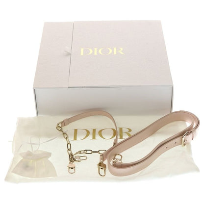 DIOR Lady Dior D Joy Medium Canage Lambskin Leather 2WAY Hand Shoulder Bag Gold