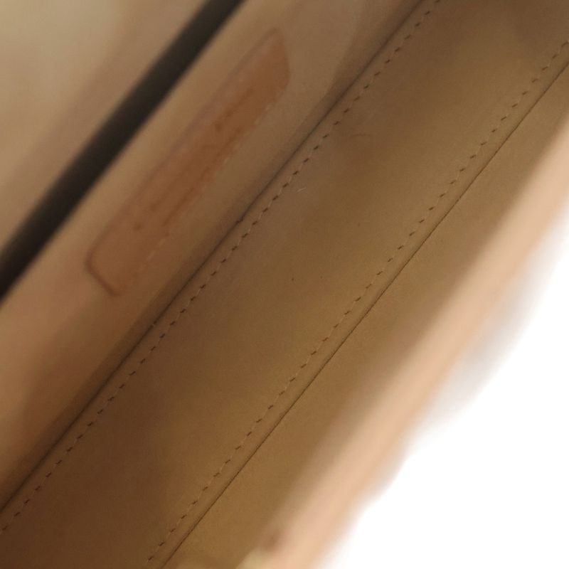 DIOR Lady Dior D Joy Medium Canage Lambskin Leather 2WAY Hand Shoulder Bag Gold