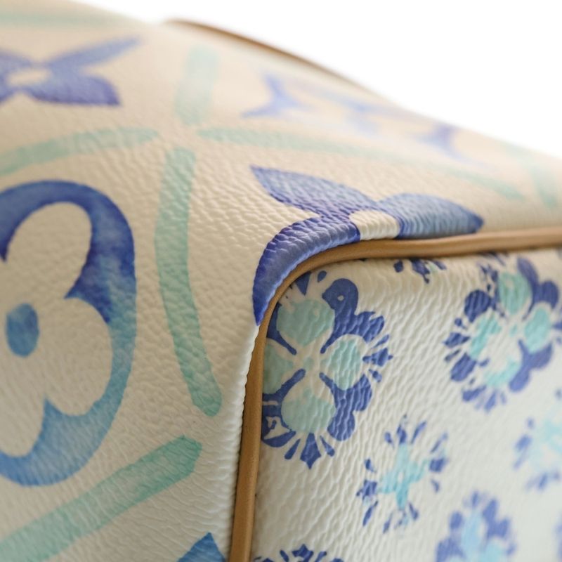 Louis Vuitton Speedy Bandoliere 25 Monogram Tile PVC Leather 2WAY Hand Shoulder