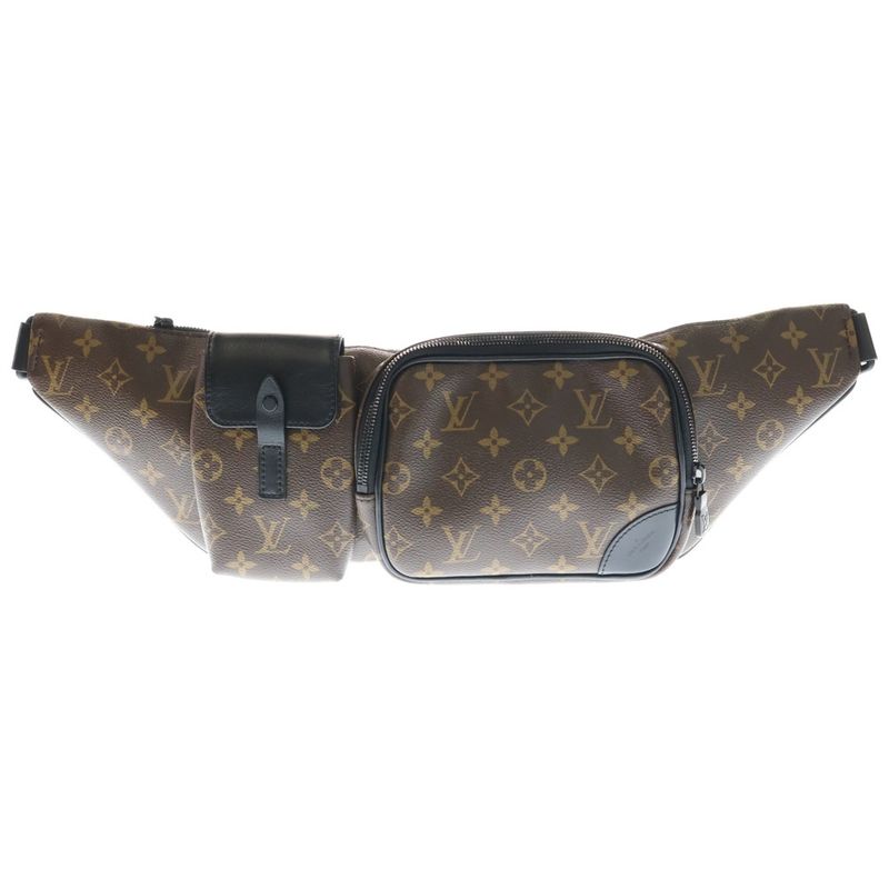Louis Vuitton Christopher Monogram PVC Leather Bum Waist Body Shoulder Bag