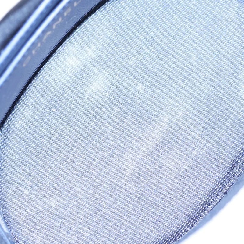 Chanel Matelasse Coco Mark Turnlock Lambskin Leather Vanity Chain Shoulder Bag