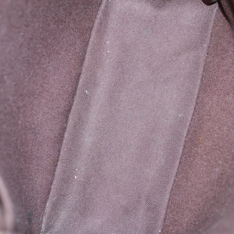 Louis Vuitton Damier Trotter Bobourg Shoulder Bag Brown PVC N41135 Gold Hardware