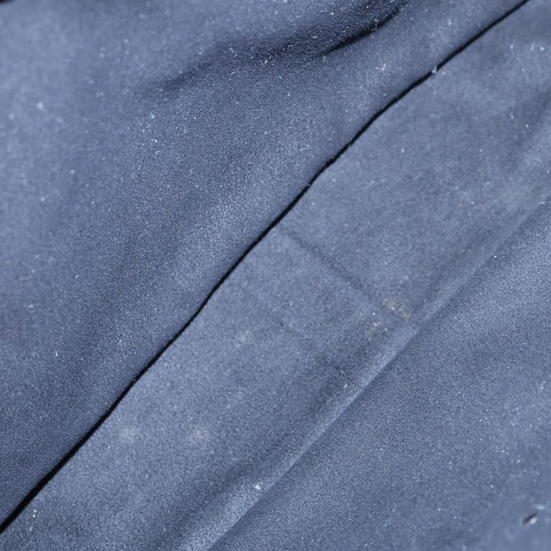 Celine Boogie Bag Studded Handbag Black Suede Silver Hardware