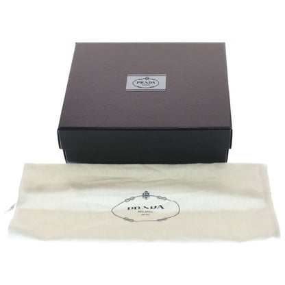 Prada Triangle Logo Cap Hat Black Nylon M 1hc274