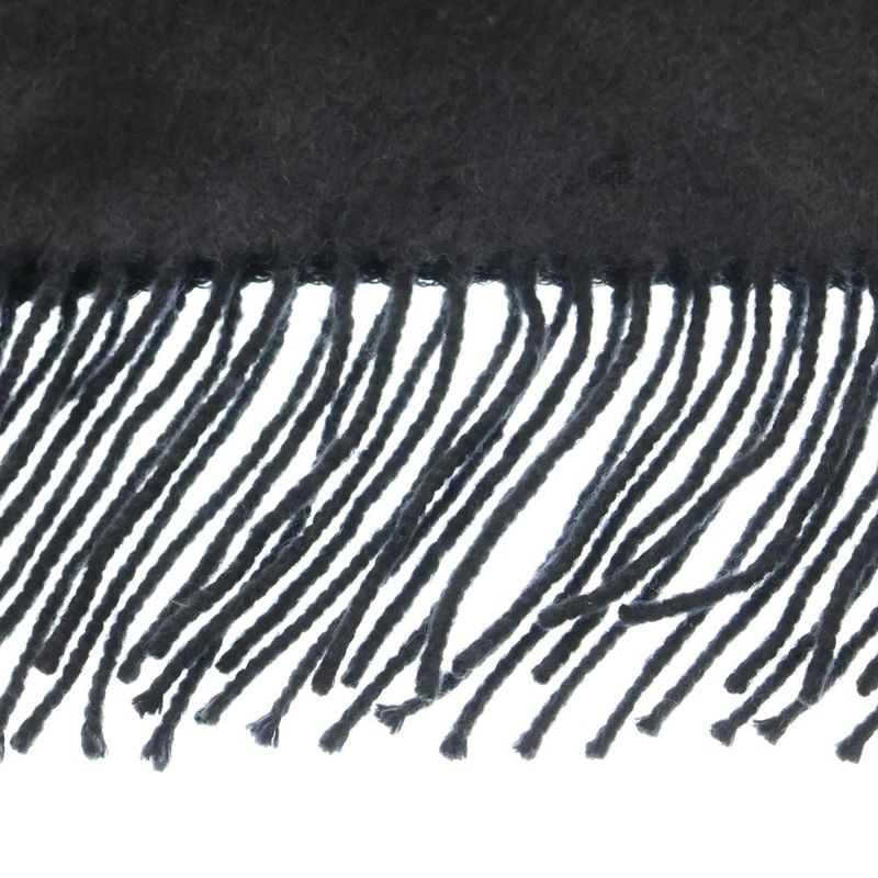 Louis Vuitton Echarpe Baroda Box Logo Scarf Shawl Black