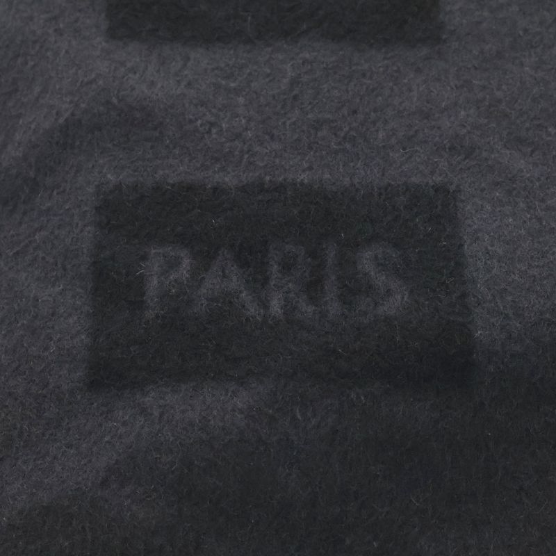 Louis Vuitton Echarpe Baroda Box Logo Scarf Shawl Black