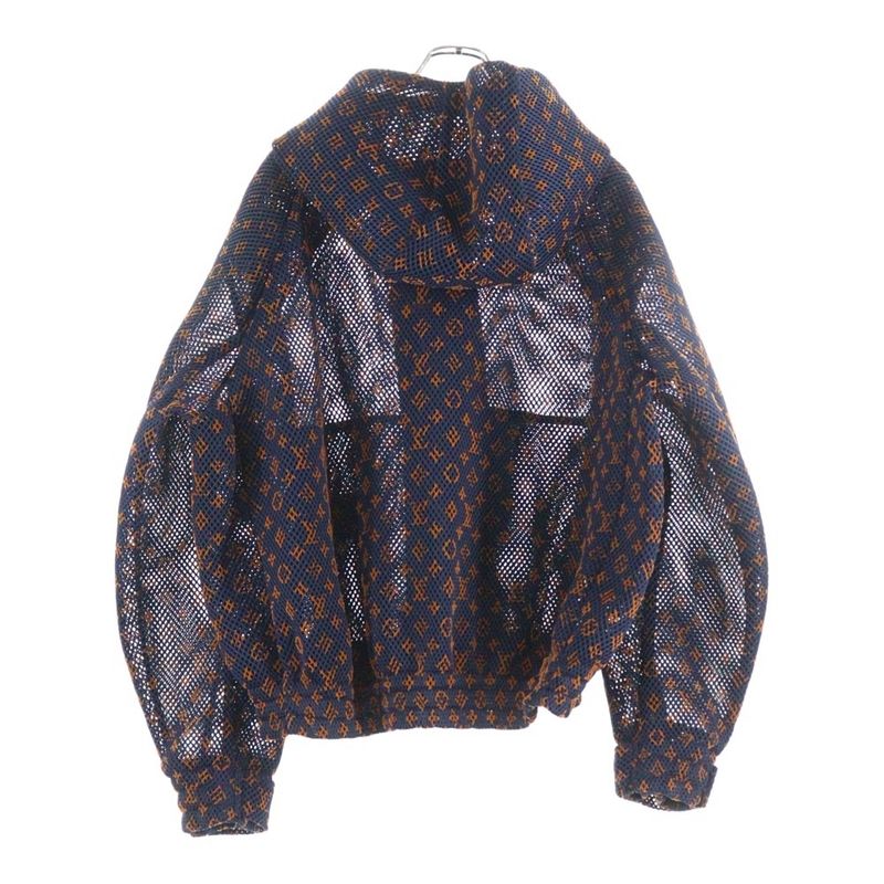 Louis Vuitton 23SS Gradient Monogram Mesh Zip Hoodie Jacket Rm231q KD2 Hob40w