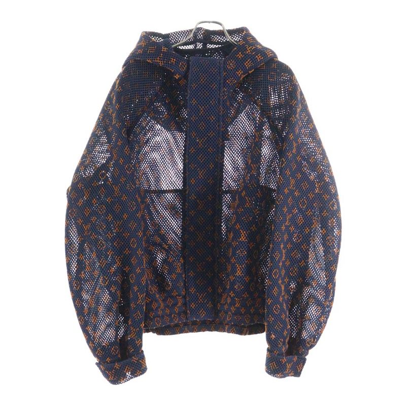 Louis Vuitton 23SS Gradient Monogram Mesh Zip Hoodie Jacket Rm231q KD2 Hob40w
