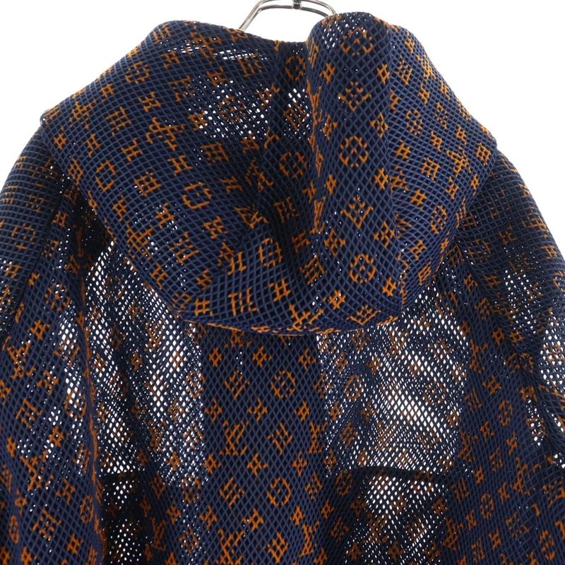 Louis Vuitton 23SS Gradient Monogram Mesh Zip Hoodie Jacket Rm231q KD2 Hob40w
