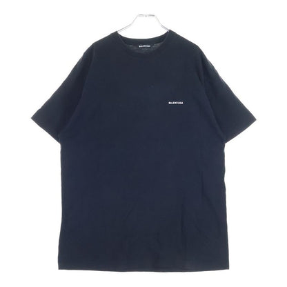 Balenciaga Front Logo Print Short-sleeved T-shirt Cut And Sewn 613968-tyk28