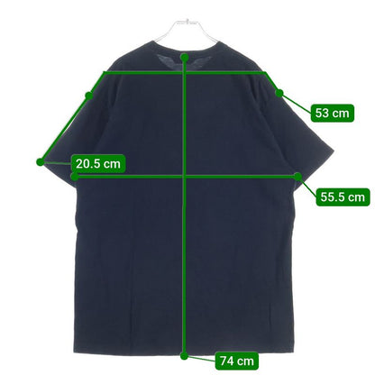 Balenciaga Front Logo Print Short-sleeved T-shirt Cut And Sewn 613968-tyk28