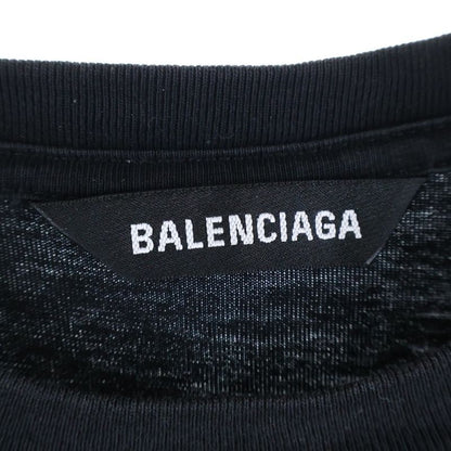 Balenciaga Front Logo Print Short-sleeved T-shirt Cut And Sewn 613968-tyk28