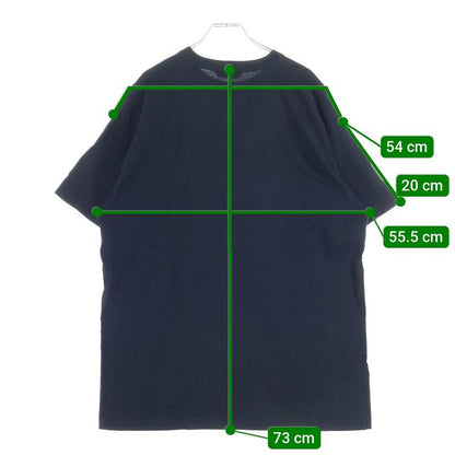 Balenciaga Front Logo Print Short-sleeved T-shirt Cut And Sewn 613968-tyk28