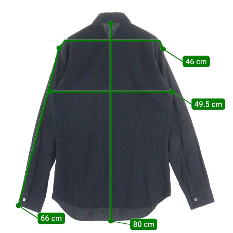 DIOR Long Sleeve Long Sleeve Shirt With Obscure Pattern Black 013c502a4743