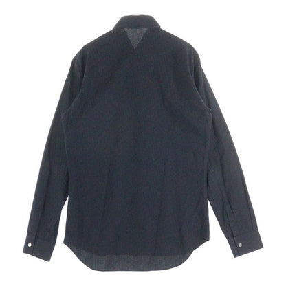 DIOR Long Sleeve Long Sleeve Shirt With Obscure Pattern Black 013c502a4743