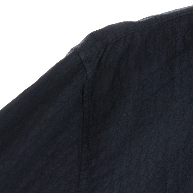 DIOR Long Sleeve Long Sleeve Shirt With Obscure Pattern Black 013c502a4743