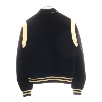 Celine 19AW Teddy Jacket Studded Jacket With Satin Trim Black 2v191824d