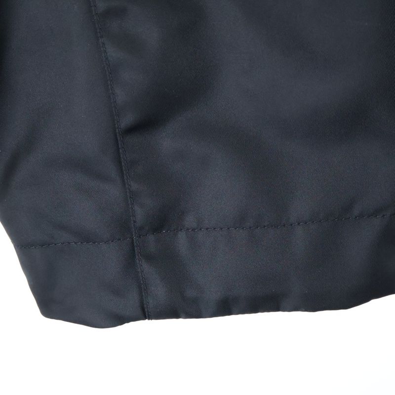 Gucci Logo Embroidered Nylon Twill Jacket Blouson Black 804964