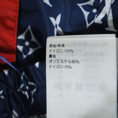 Louis Vuitton 24SS Monogram All-over Nylon Track Jogger Pants Navy Red Rw241ww