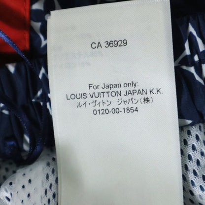 Louis Vuitton 24SS Monogram All-over Nylon Track Jogger Pants Navy Red Rw241ww