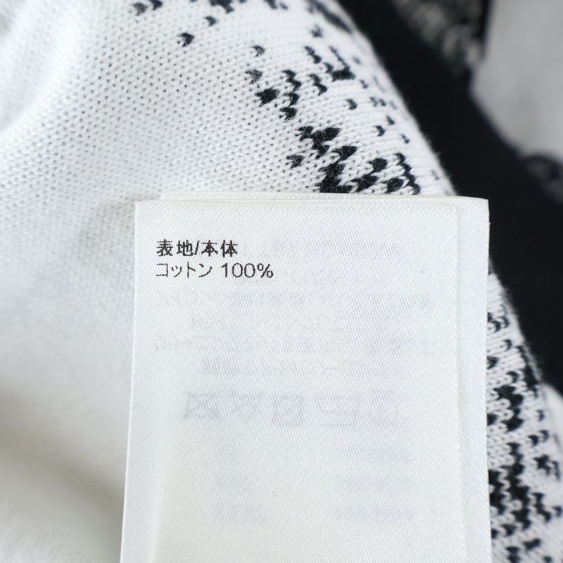 Louis Vuitton 23SS Paris Collage Jacquard Pullover Hoodie Black White Rm231 TB7