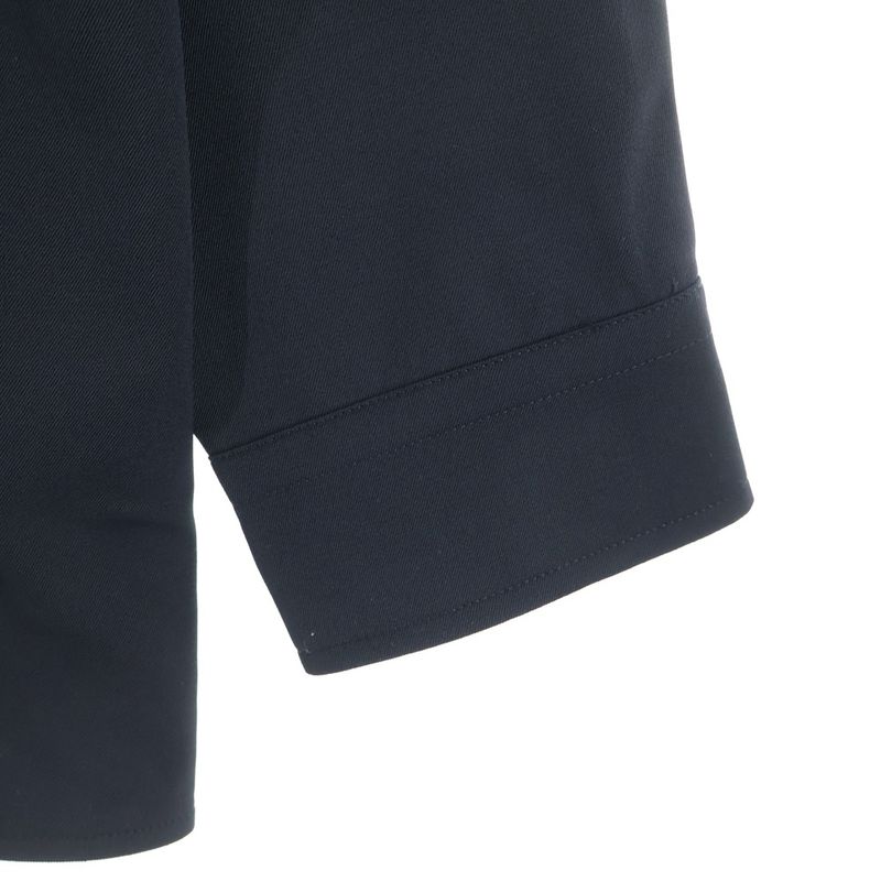 Balenciaga 21SS Front Button Rayon Open Collar Long Sleeved Shirt Jp57-2021-978