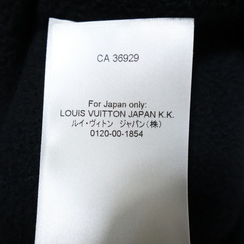 Louis Vuitton LV Comic Soul Patch Crewneck Sweatshirt Black Rm231 VW3 Hoy79w