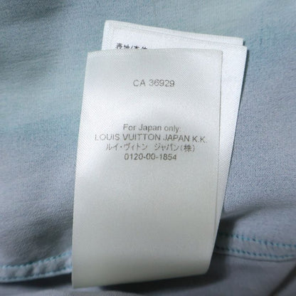 Louis Vuitton 21AW Silk-blend Gradient Rayon Open Collar Long Sleeve Shirt
