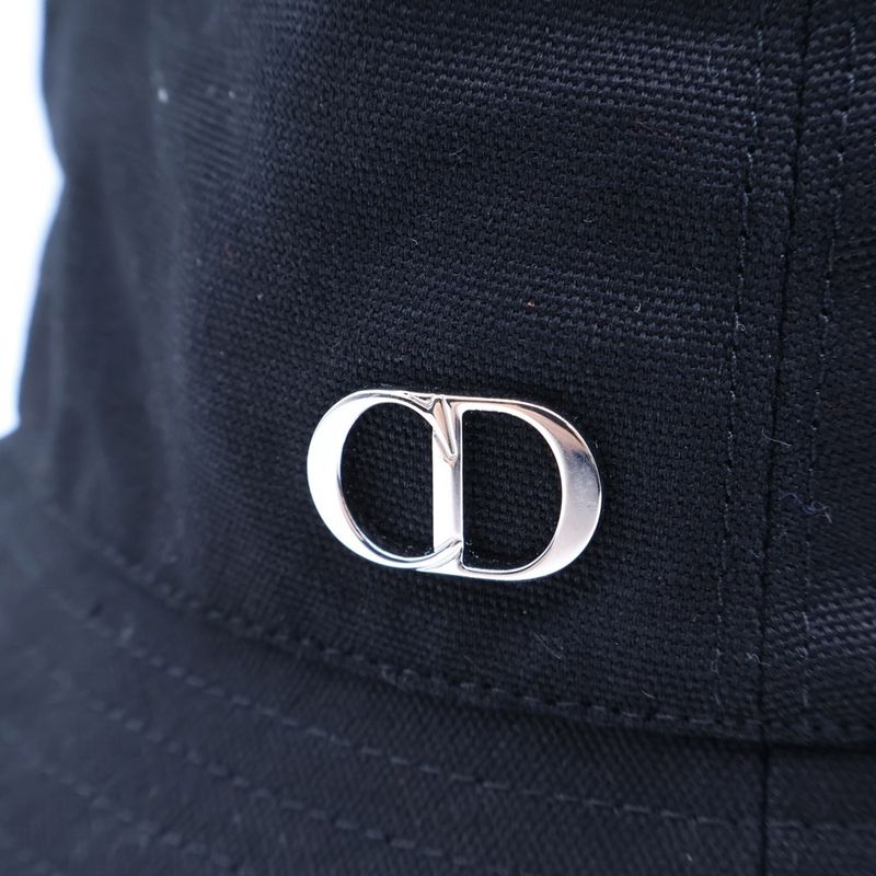 DIOR CD Logo Bucket Hat Black 583c9524511