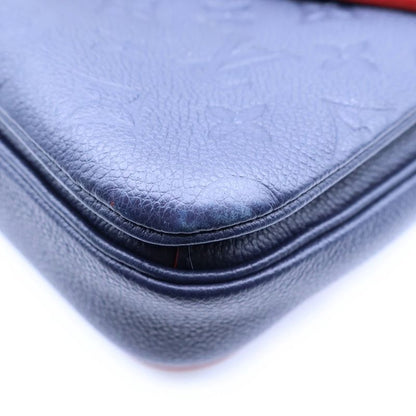 Louis Vuitton Monogram Empreinte Pochette Metis 2WAY Bag Shoulder Bag Navy And