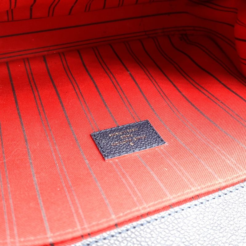 Louis Vuitton Monogram Empreinte Pochette Metis 2WAY Bag Shoulder Bag Navy And