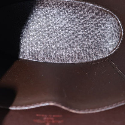 Louis Vuitton Damier Drouot Shoulder Bag Brown Pvcleather N51290 Gold Hardware