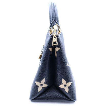 Louis Vuitton Petit Palais PM Monogram Empreinte Bicolor Leather 2WAY Hand