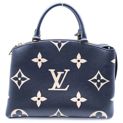 Louis Vuitton Petit Palais PM Monogram Empreinte Bicolor Leather 2WAY Hand