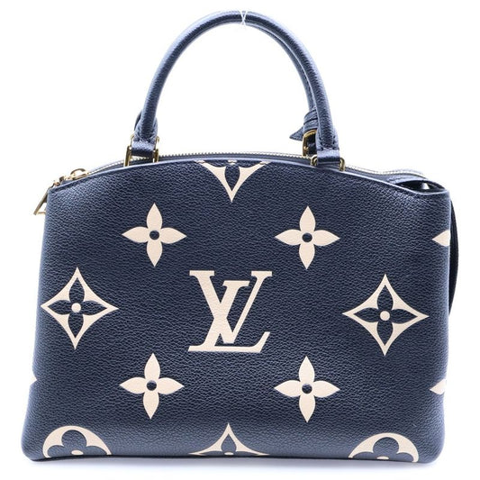 Louis Vuitton Petit Palais PM Monogram Empreinte Bicolor Leather 2WAY Hand