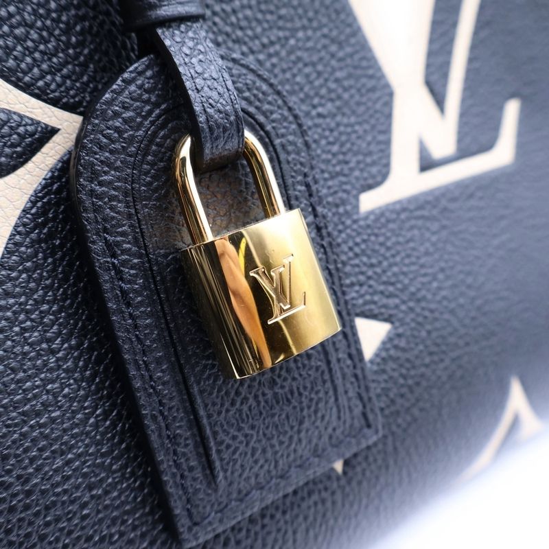 Louis Vuitton Petit Palais PM Monogram Empreinte Bicolor Leather 2WAY Hand