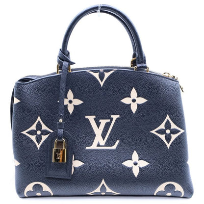 Louis Vuitton Petit Palais PM Monogram Empreinte Bicolor Leather 2WAY Hand
