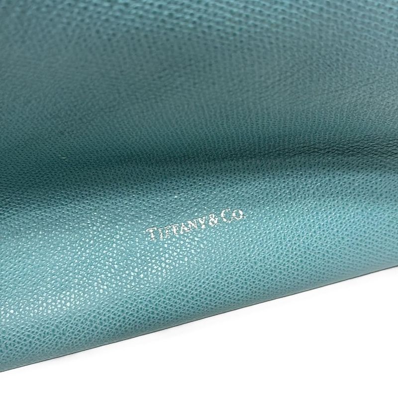 Tiffany & Co Tote Bag - Tiffany & Co Blue Leather