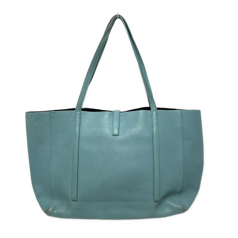 Tiffany & Co Tote Bag - Tiffany & Co Blue Leather