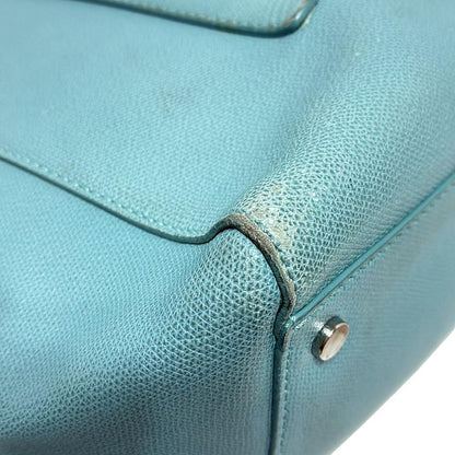 Tiffany & Co Tote Bag - Tiffany & Co Blue Leather