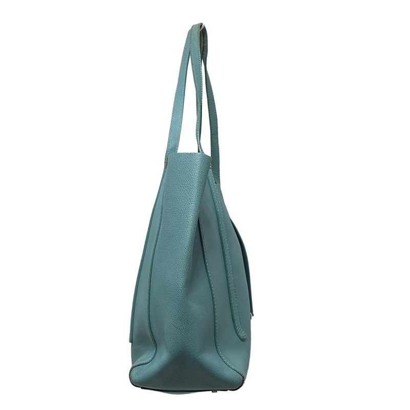 Tiffany & Co Tote Bag - Tiffany & Co Blue Leather